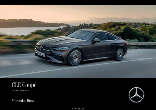 Instrukcja obsługi Mercedes-Benz CLE C236 — wydanie 06.2026