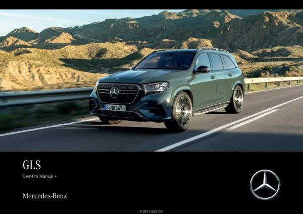 Instrukcja obsługi Mercedes-Benz GLS X167 — wydanie 07.2026