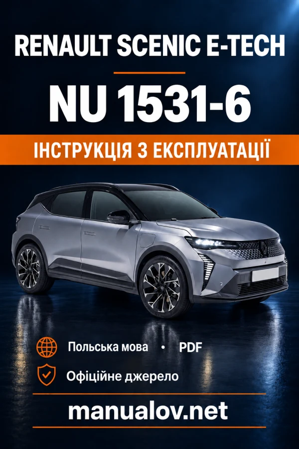 Instrukcja obsługi Renault Scenic E-Tech electric — wydanie 04/2026