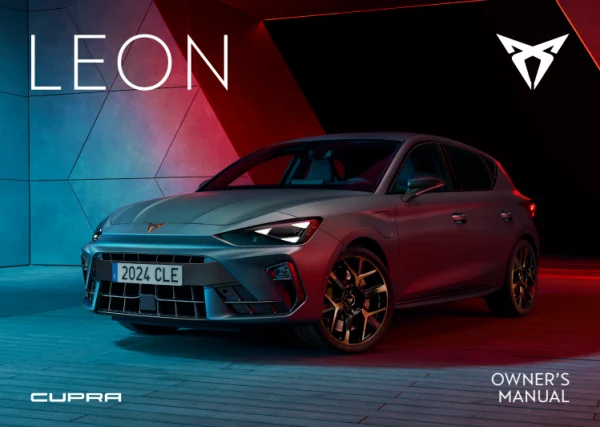 Instrukcja obsługi Cupra Leon — wydanie 07/2025