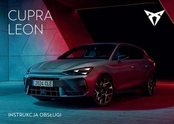 Instrukcja obsługi Cupra Leon — MY 2027