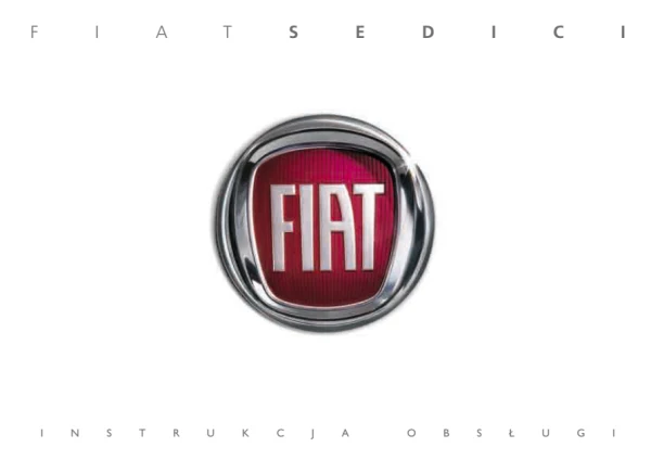 Instrukcja obsługi Fiat Sedici — wydanie 09/2013