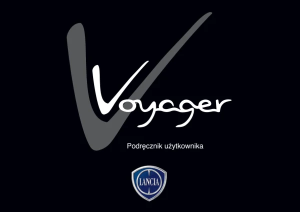 Instrukcja obsługi Lancia Voyager — wydanie 09/2014