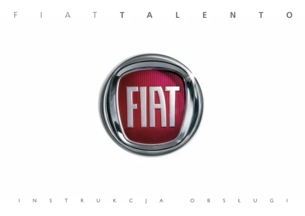Instrukcja obsługi Fiat Talento — wydanie 09/2018