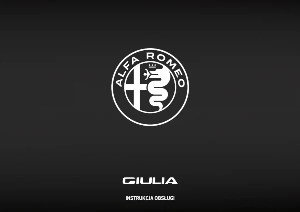Instrukcja obsługi Alfa Romeo Giulia — wydanie 01/2026
