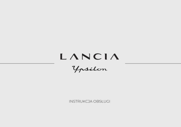 Instrukcja obsługi Lancia Ypsilon — wydanie 03/2026