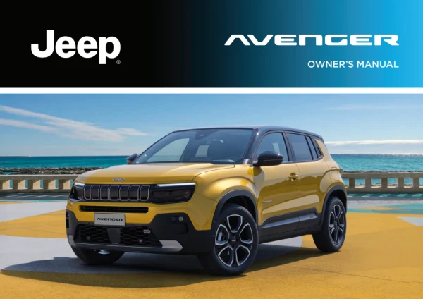 Instrukcja obsługi Jeep Avenger — wydanie 01/2026
