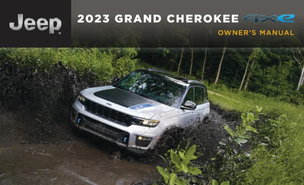 Instrukcja obsługi Jeep Grand Cherokee — MY 2023