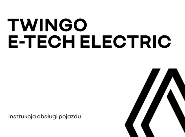 Instrukcja obsługi Renault Twingo E-Tech electric — wydanie 03/2026