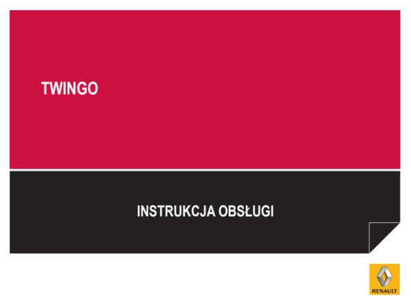 Instrukcja obsługi Renault Twingo II Phase 2 — wydanie 02/2013