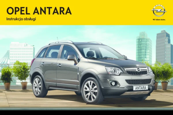 Instrukcja obsługi Opel Antara — wydanie 01/2013