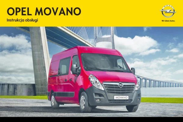 Instrukcja obsługi Opel Movano B — wydanie 01/2013