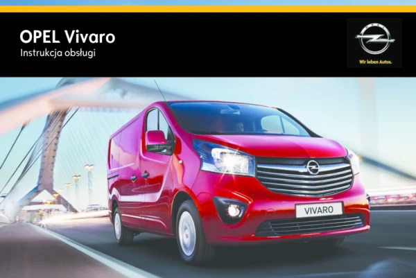 Інструкція з експлуатації Opel Vivaro B — видання 10/2014