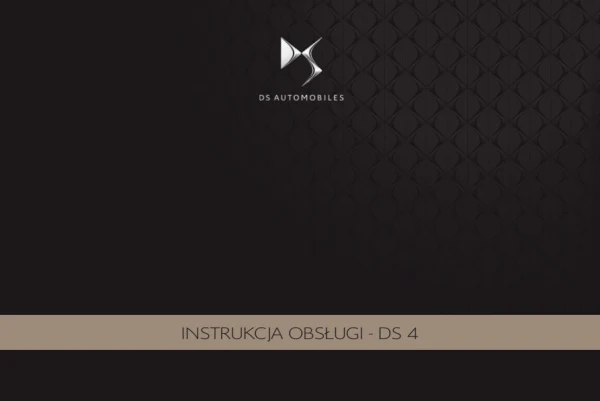 Instrukcja obsługi Citroën DS4 — wydanie ed01-2016