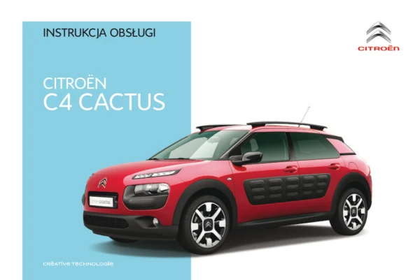 Instrukcja obsługi Citroën C4 Cactus — wydanie ed01-2016