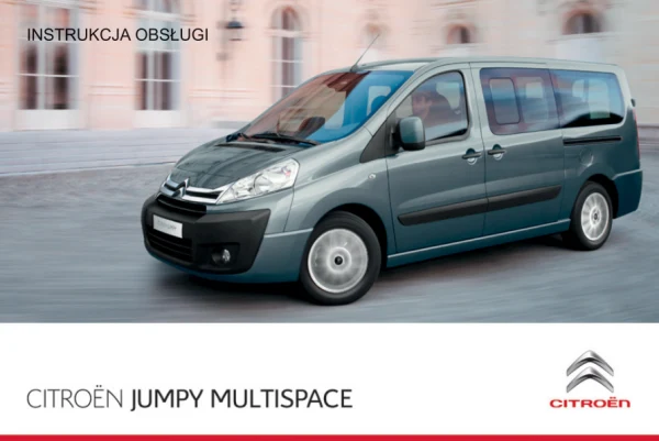 Instrukcja obsługi Citroën Jumpy Multispace II — wydanie ed01-2014