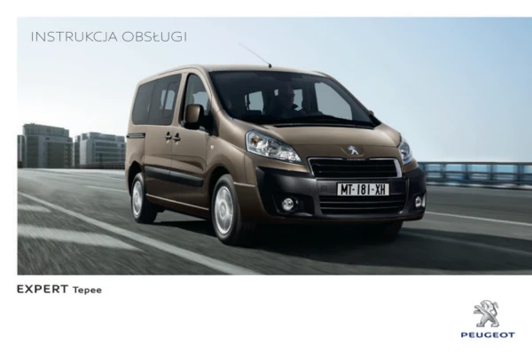 Instrukcja obsługi Peugeot Expert Tepee II — wydanie ed01-2014 (katalog)