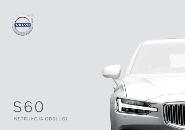 Інструкція з експлуатації Volvo S60 (III) — MY 2020