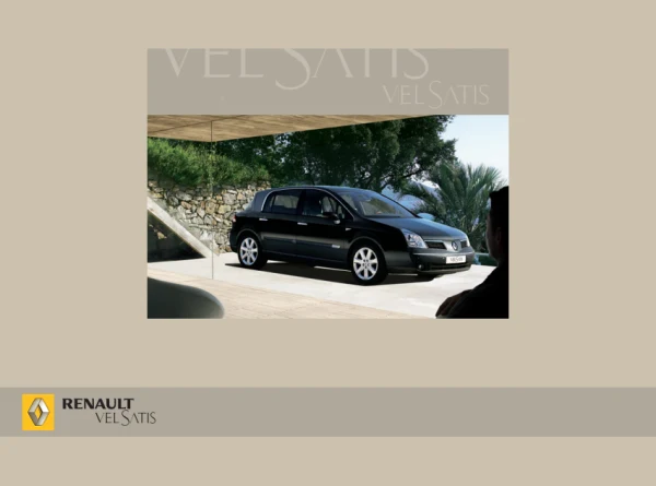 Instrukcja obsługi Renault Vel Satis X73 — wydanie 01/2007