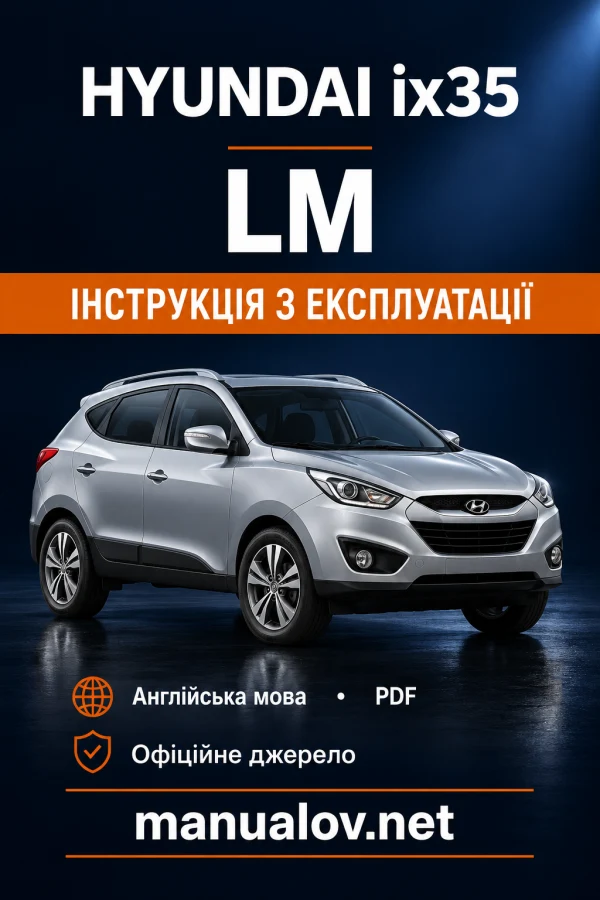 Instrukcja obsługi Hyundai ix35 (Tucson LM) — wydanie LM / katalog 2010–2014