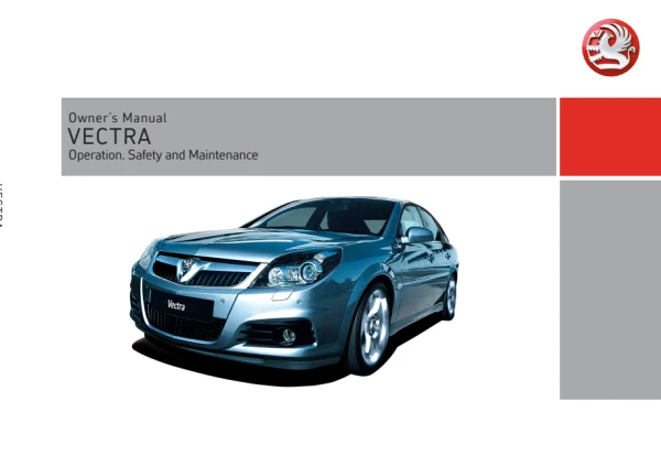 Instrukcja obsługi Opel Vectra C / Vauxhall — wydanie TS 1557-A-08 / 07.2007