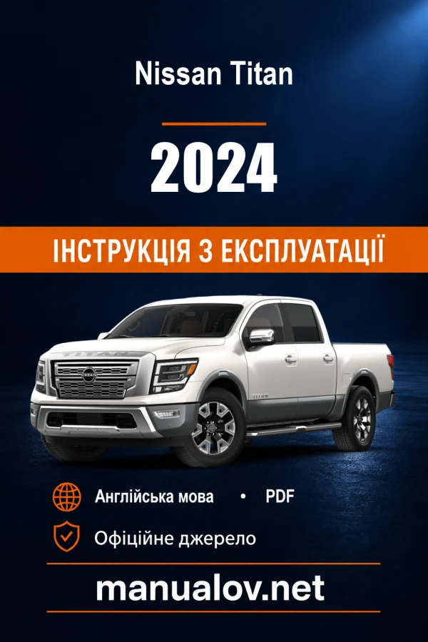 Instrukcja obsługi Nissan Titan (USA) — MY 2024