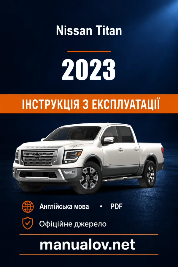 Instrukcja obsługi Nissan Titan (USA) — MY 2023