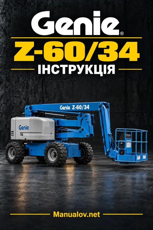 Genie Z-60/34 — інструкція оператора польською