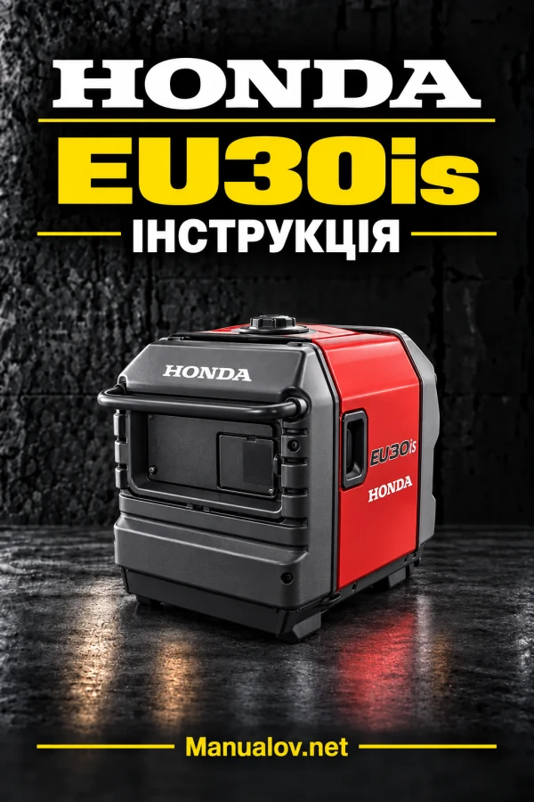 Honda EU30is — інструкція польською
