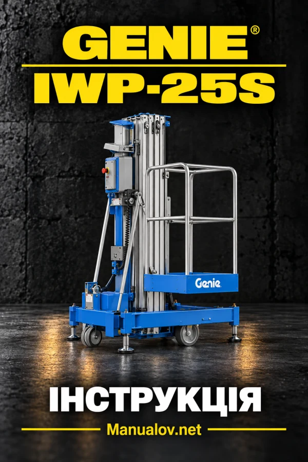 Genie IWP-25S — інструкція польською