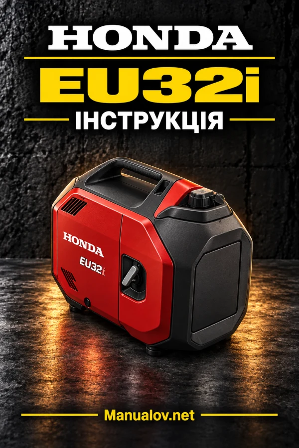 Honda EU32i — інструкція польською