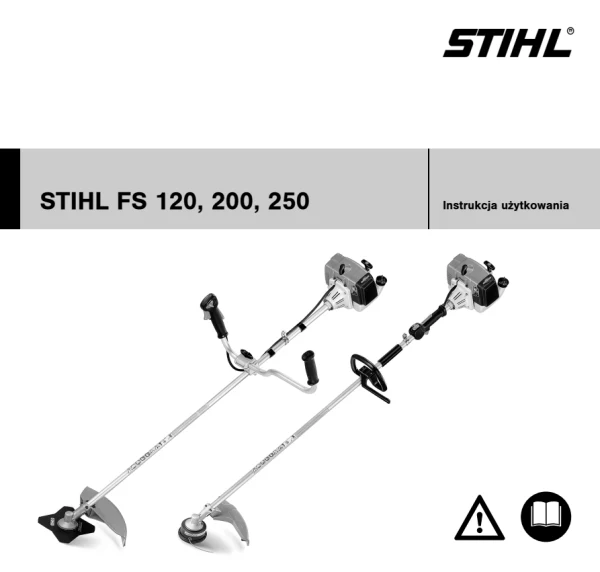 STIHL FS 120 — інструкція польською мовою