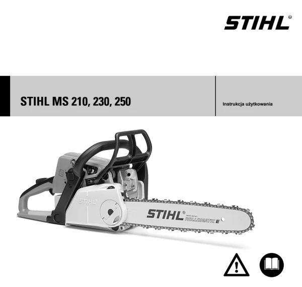 STIHL MS 250 — інструкція польською мовою