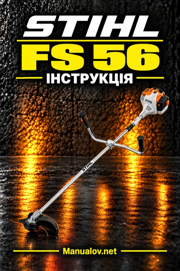 STIHL FS 56 — інструкція польською мовою