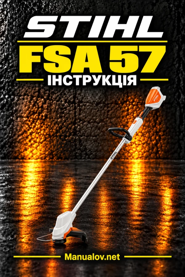 STIHL FSA 57 — інструкція польською мовою