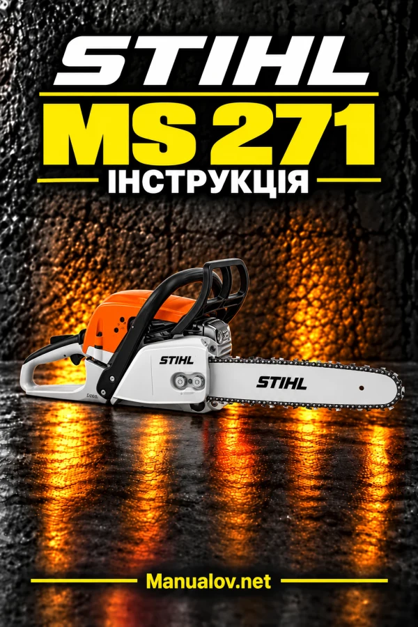 STIHL MS 271 — інструкція польською мовою