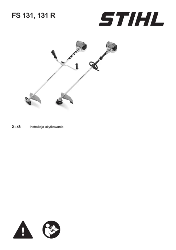 STIHL FS 131 / FS 131 R — інструкція польською мовою