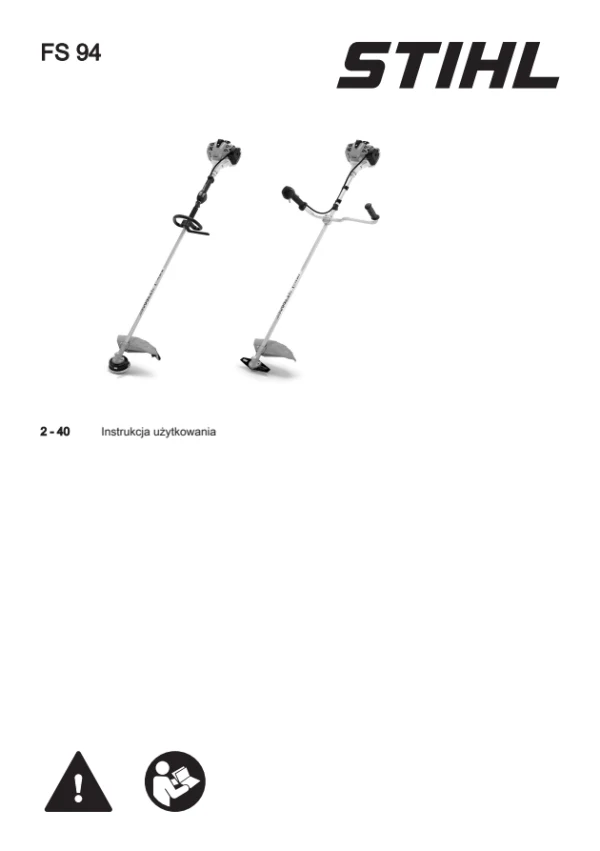 STIHL FS 94 — інструкція польською мовою