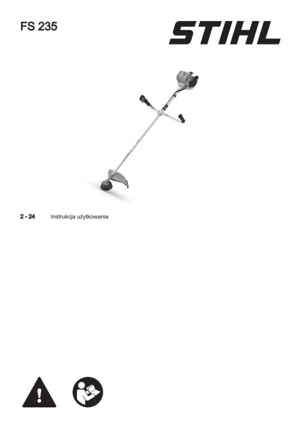 STIHL FS 235 — інструкція оператора польською