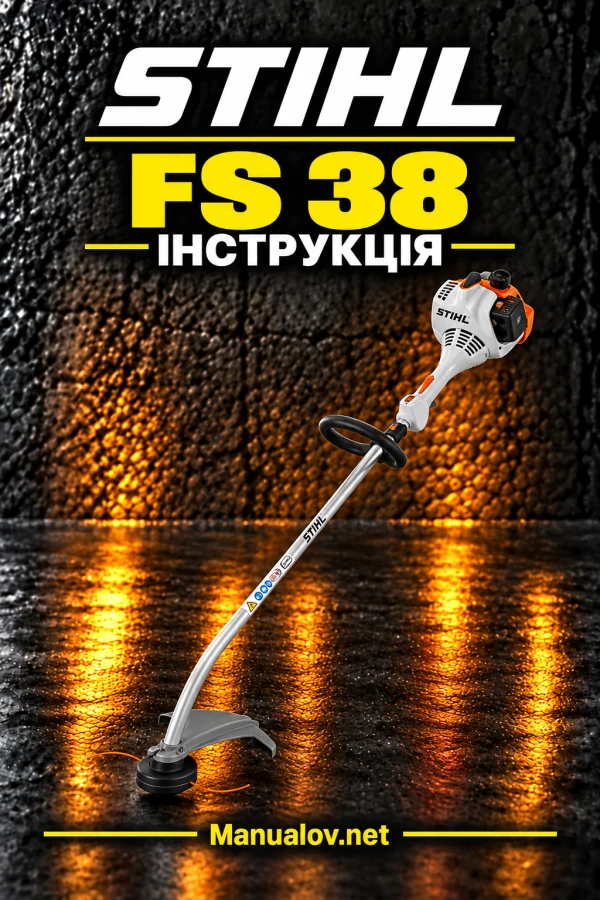 STIHL FS 38 — інструкція англійською мовою